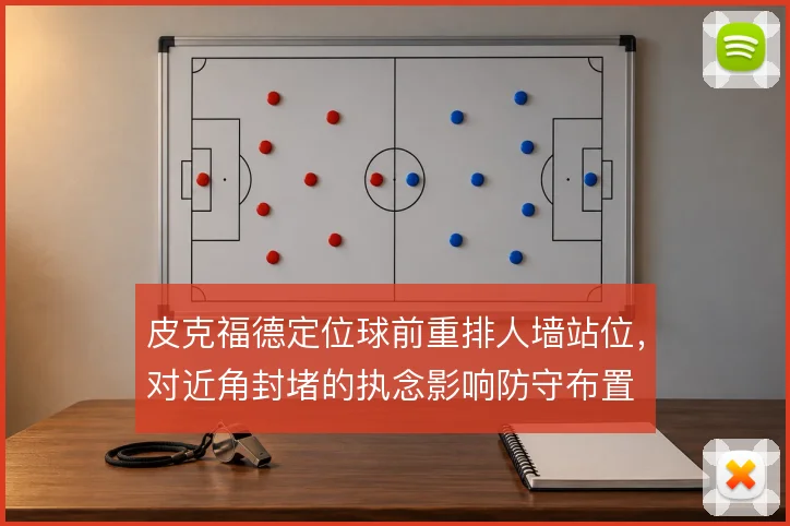 皮克福德定位球前重排人墙站位,对近角封堵的执念影响防守布置